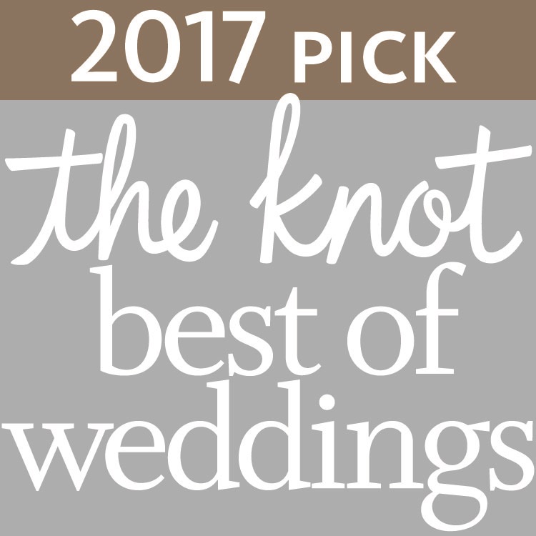 2017 the Knot best of weddings badge