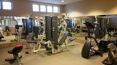 An image of the fitness center at Swan Lake Resort and Conference Center in Plymouth, IN